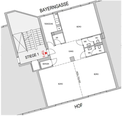 Gewerbeimmobilie mieten in Wien – 122 m², € 15 – Bild 12 von 14