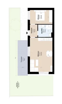 2-Zimmer-Wohnung mieten in Graz – 53,5 m², € 849