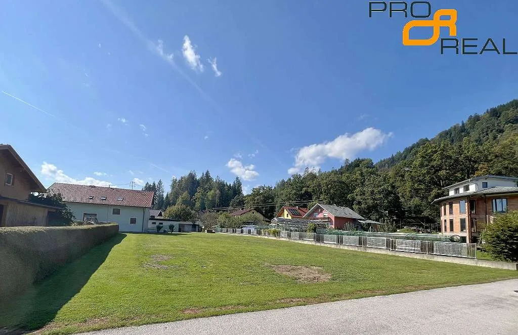 Anleger- Baugrund, sonnige ebene Ruhelage Feldkirchen 3 km - Ansicht 2