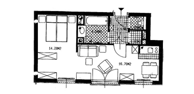 2-Zimmer-Wohnung mieten in Wien – 40,57 m², € 769 – Bild 5 von 11