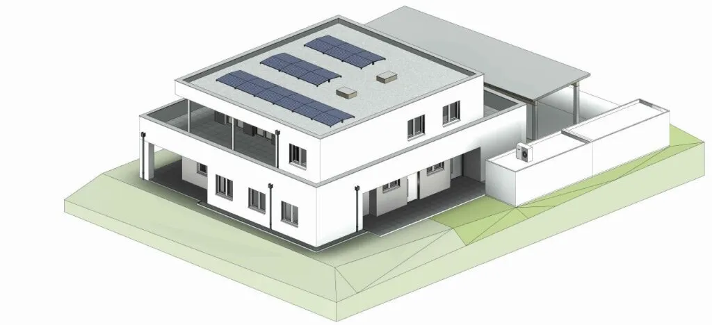 Eigenheim macht Glücklich! Erstbezug in Kematen: Moderne Wohnung mit Süd- Ostterrasse , Carport & flexiblen Räumen! - Ansicht 3