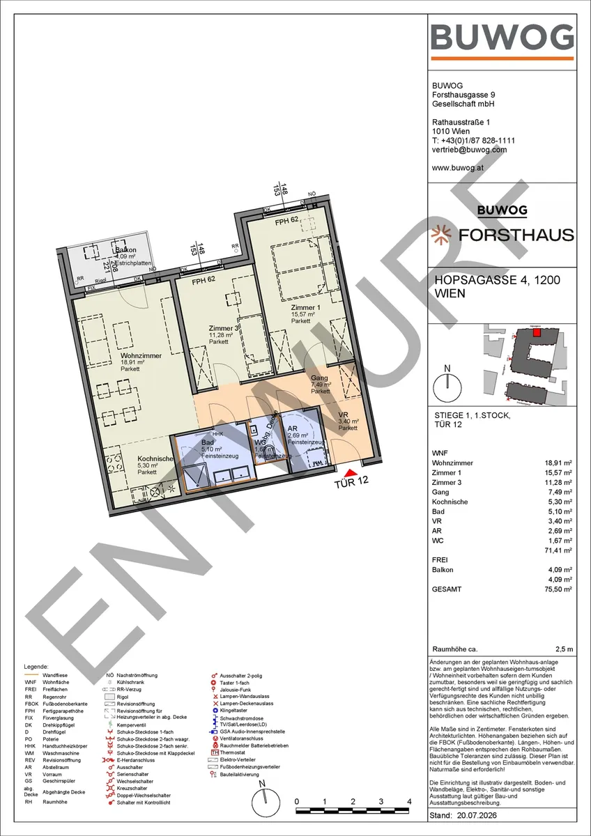 Wohnung – Wien - Ansicht 2