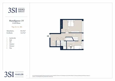 3-Zimmer-Wohnung kaufen in Wien – 84,19 m², € 570.000 – Bild 9 von 10