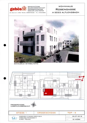 3-Zimmer-Wohnung mieten in Sankt Pölten Land – 72,13 m², € 835 – Bild 9 von 9