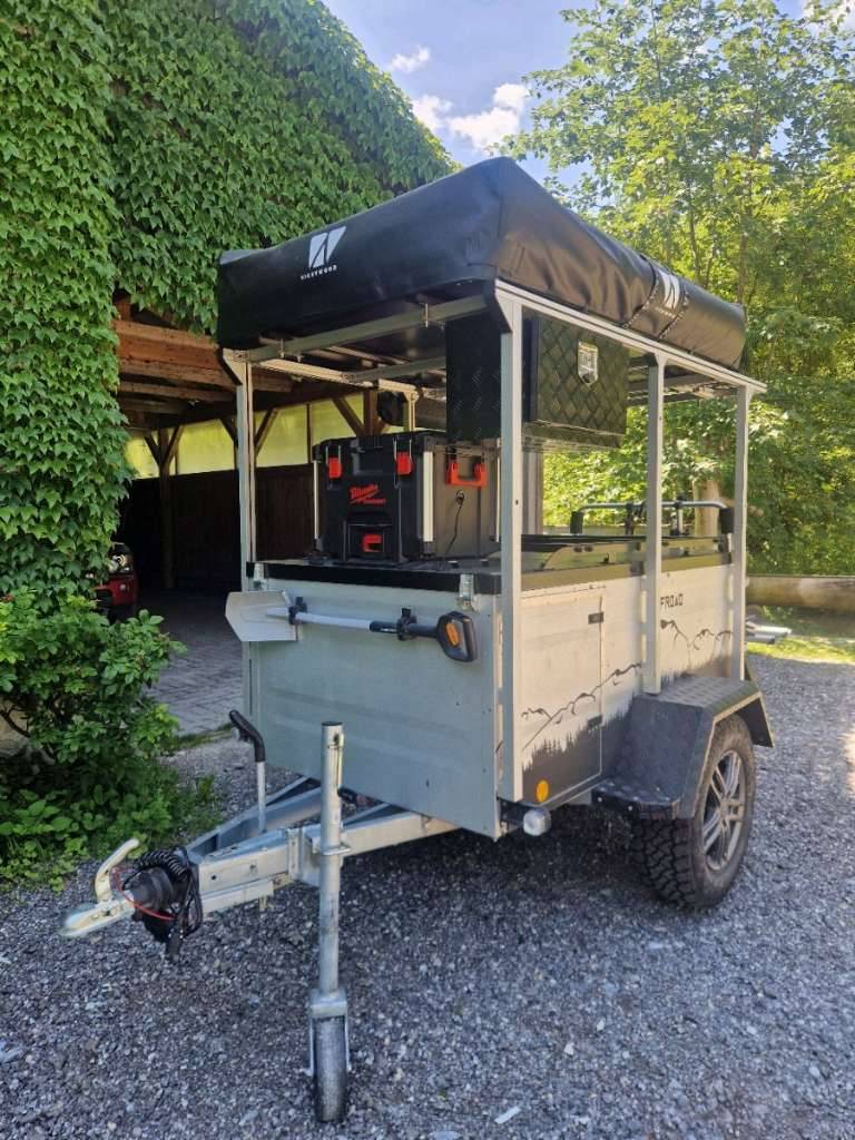Anhnger mit Dachzelt,  8.999,- (8933 Sankt Gallen) - willhaben