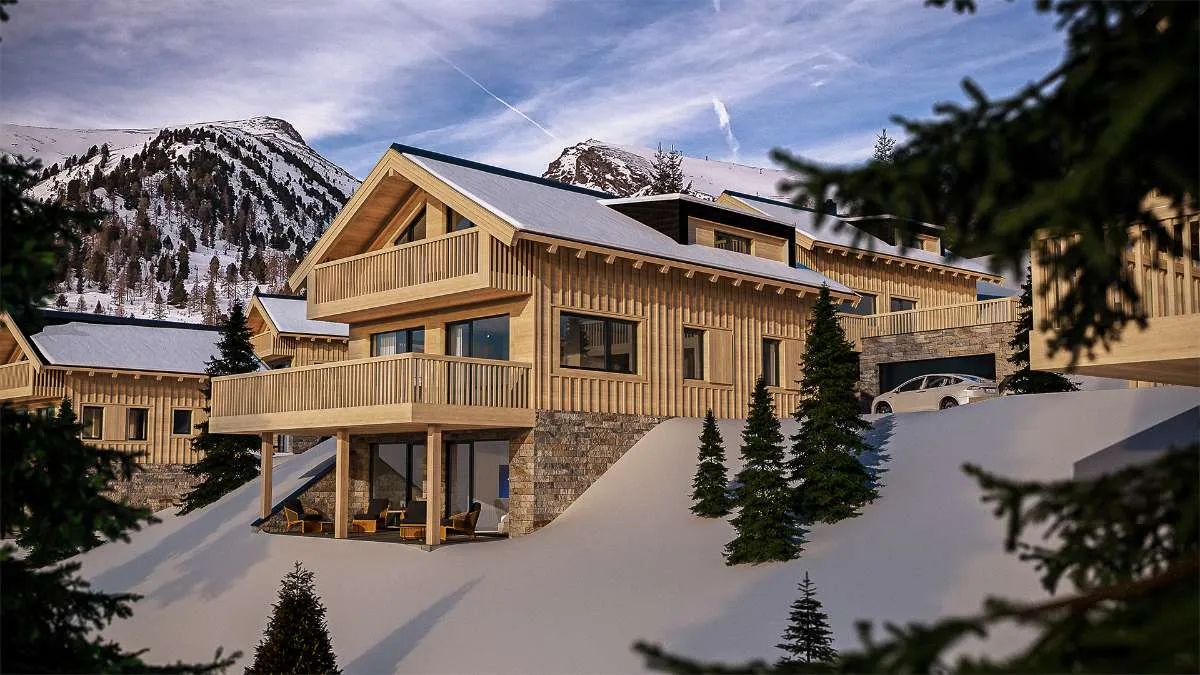 ALM-CHALET 5 - Freizeitwohnsitz in Toplage - Ansicht 2