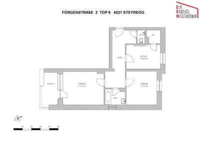 2-Zimmer-Wohnung mieten in Urfahr-Umgebung – 67,33 m², € 820 – Bild 2 von 10