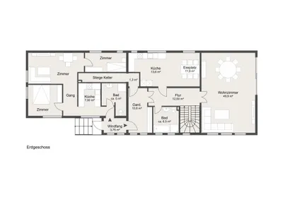 8-Zimmer-Haus kaufen in Oberpullendorf – 270 m², € 409.000 – Bild 26 von 27