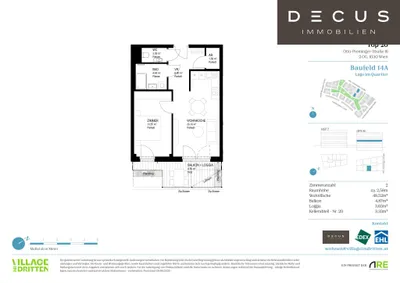 Immobilie kaufen in Wien – 48,52 m², € 350.100 – Bild 11 von 11