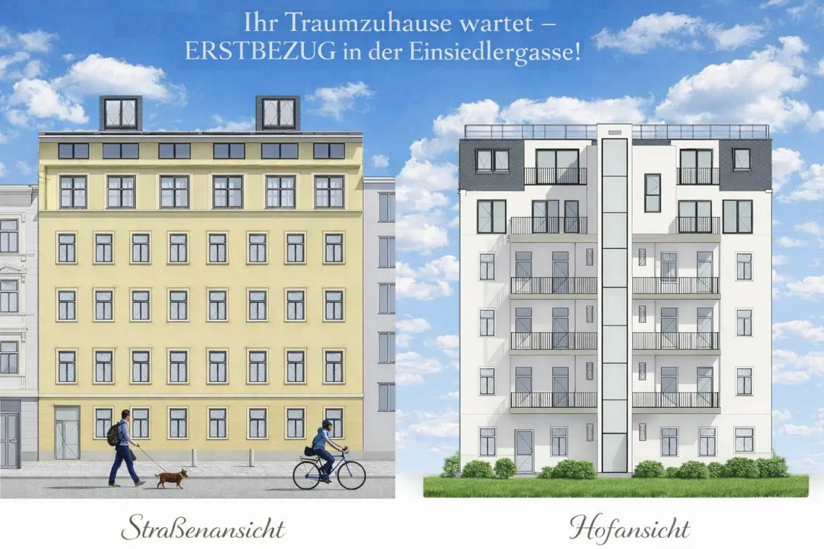 Wohnung – Wien, Reinprechtsdorf, Katastralgemeinde Margarethen - Ansicht 2