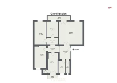 4-Zimmer-Wohnung mieten in Leoben – 124 m², € 991 – Bild 8 von 8