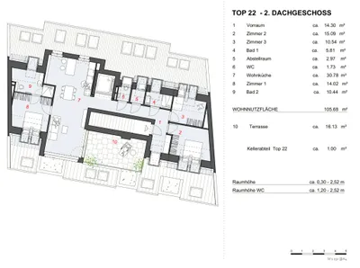 4-Zimmer-Wohnung kaufen in Wien – 105,68 m², € 749.900 – Bild 16 von 16