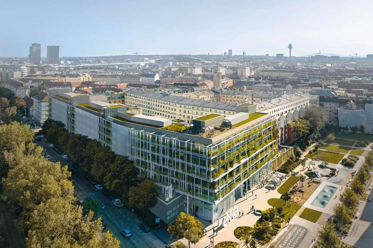 Gastrofläche im Work-Life Building - Ansicht 2