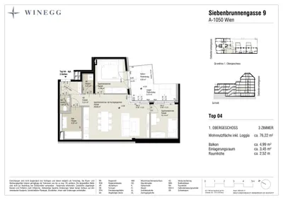 Immobilie kaufen in Wien – 67,03 m², € 542.100 – Bild 8 von 8