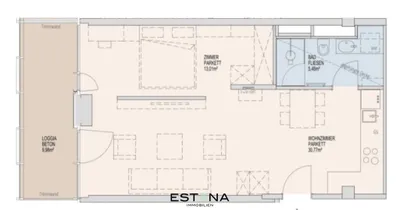 2-Zimmer-Wohnung mieten in Wien – 49,18 m², € 1.600 – Bild 17 von 17