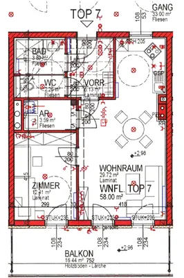 Wohnung mieten in Waidhofen an der Thaya – 58 m², € 627 – Bild 4 von 14