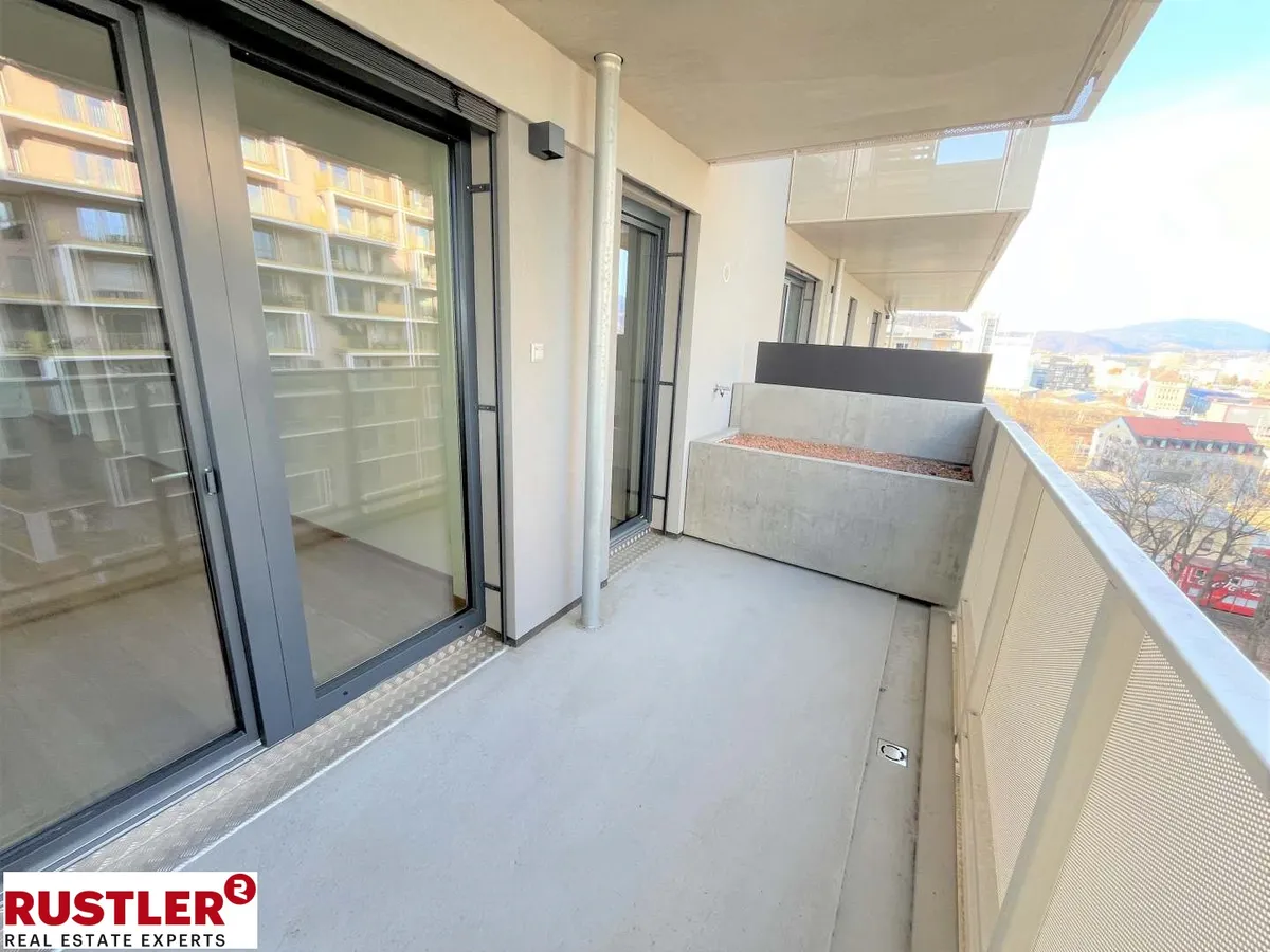 MORGENSONNE I Helle und gut geschnittene 2-Zimmer-Wohnung mit Balkon - Widok 2