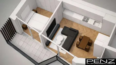 2-Zimmer-Wohnung kaufen in Linz – 45,44 m², € 315.000 – Bild 2 von 5