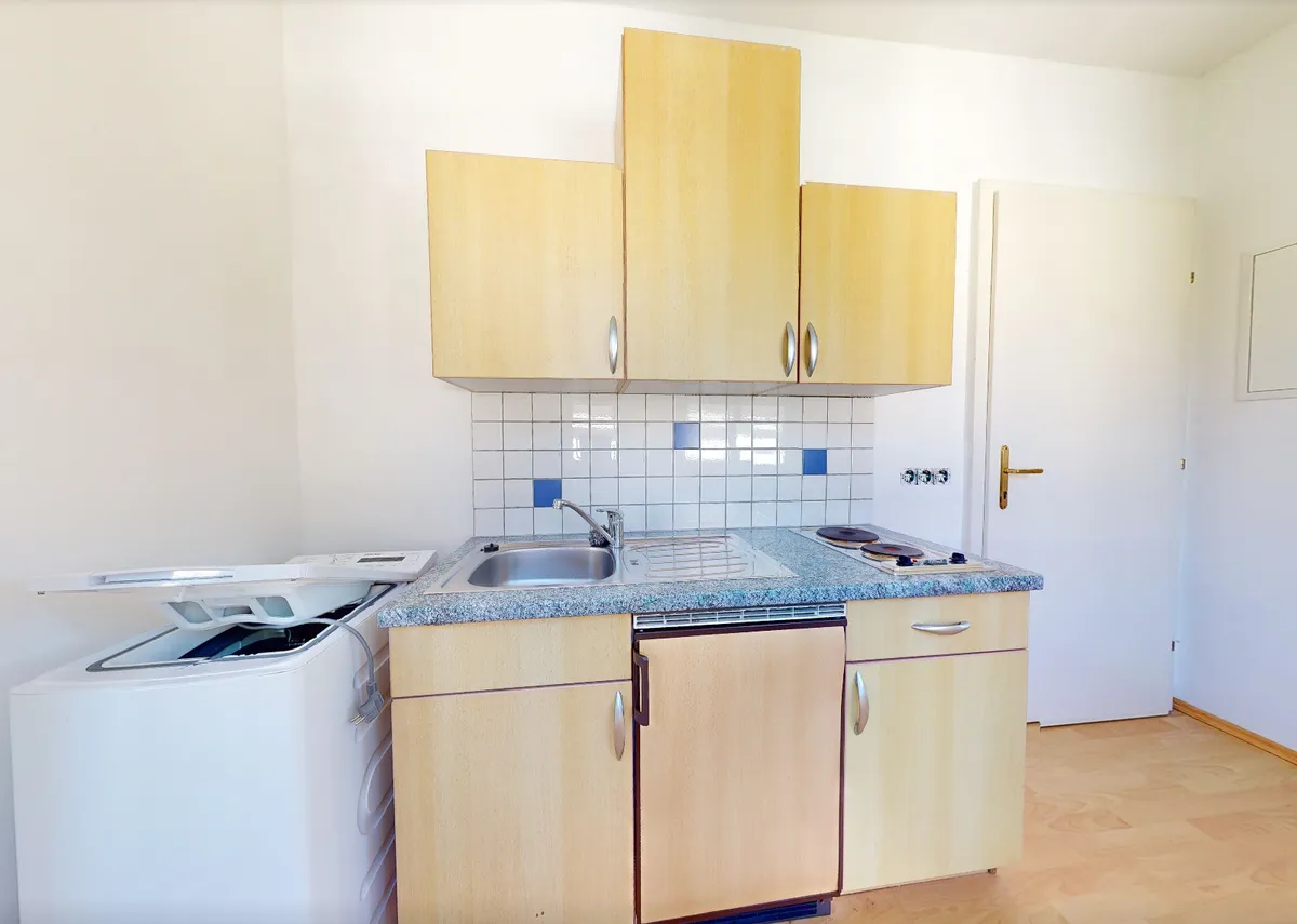 Helle 1-Zimmer Wohnung in Aussichtslage über Eggenburg - Widok 2