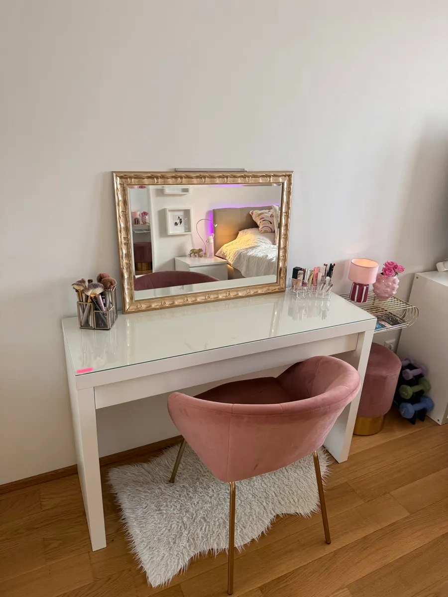 Schminktisch weiß IKEA MALM gebraucht, € 25,- (8010 Graz)