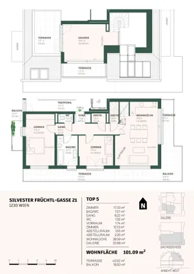 4-Zimmer-Wohnung kaufen in Wien – 101,09 m², € 999.000 – Bild 17 von 17