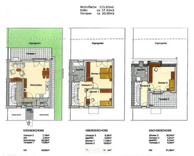 4-Zimmer-Haus kaufen in Wien – 117 m², € 459.000 – Bild 4 von 43