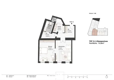 2-Zimmer-Wohnung kaufen in Wien – 75,29 m², € 299.000 – Bild 14 von 14