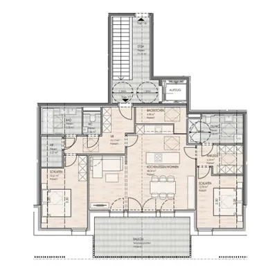 3-Zimmer-Wohnung kaufen in Zell am See – 105,99 m², € 988.000 – Bild 2 von 5