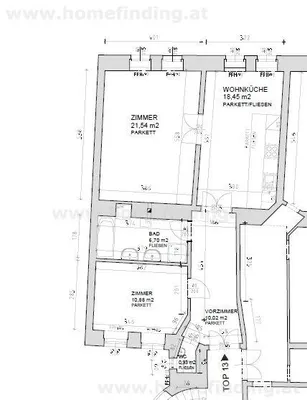 2-Zimmer-Wohnung mieten in Wien – 68,52 m², € 1.459 – Bild 13 von 13