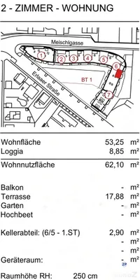 2-Zimmer-Wohnung mieten in Wien – 53,25 m², € 1.299 – Bild 14 von 14