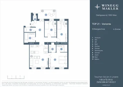 3-Zimmer-Wohnung kaufen in Wien – 95,38 m², € 429.000 – Bild 25 von 25