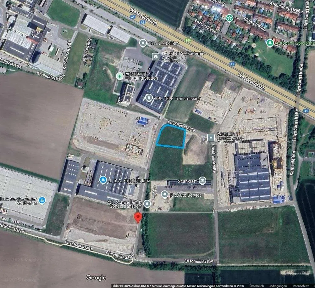 Grundstück mit B Widmung 3600 m² bis 8500 m² im Gewerbegebiet Samesleiten/St. Florian - gerne bauen wir auch Ihr Wunschprojekt - Ansicht 3