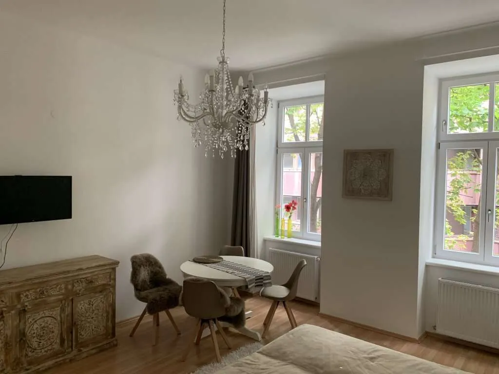 Schöne Altbauwohnung- 1Zimmer- ca 37 m²- 3,10m Deckenhöhe- Balkonzubau - Ansicht 3