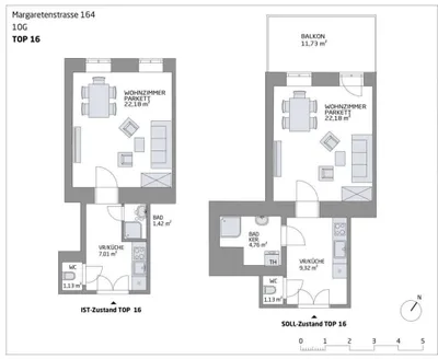 1-Zimmer-Wohnung kaufen in Wien – 37,39 m², € 229.000 – Bild 12 von 12