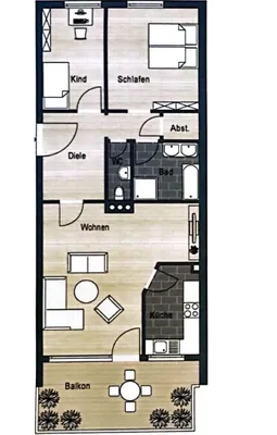 3-Zimmer-Wohnung kaufen in Salzburg-Umgebung – 79,29 m², € 399.000 – Bild 9 von 9
