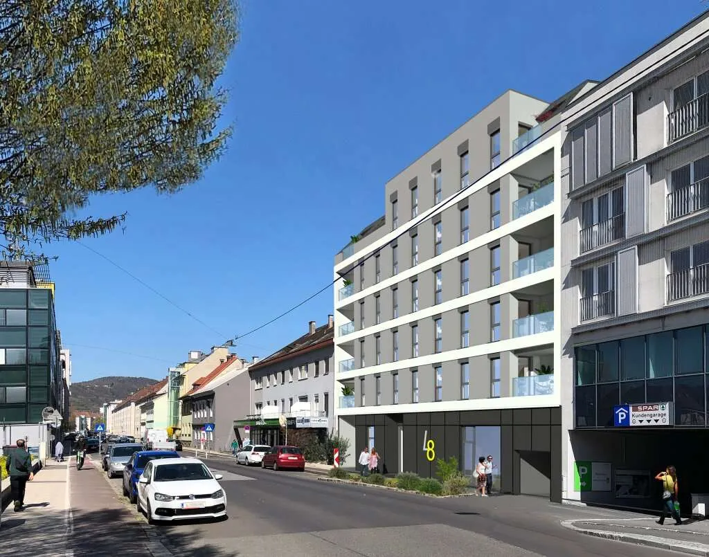 Dachterrassenwohnung in Linz/Urfahr (wohnbaugefördert) - Ansicht 2