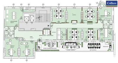 7-Zimmer-Gewerbeimmobilie mieten in Wien – 346 m², € 8.773 – Bild 9 von 10