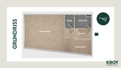 1-Zimmer-Wohnung kaufen in Salzburg Stadt – 46,12 m², € 210.000 – Bild 9 von 9