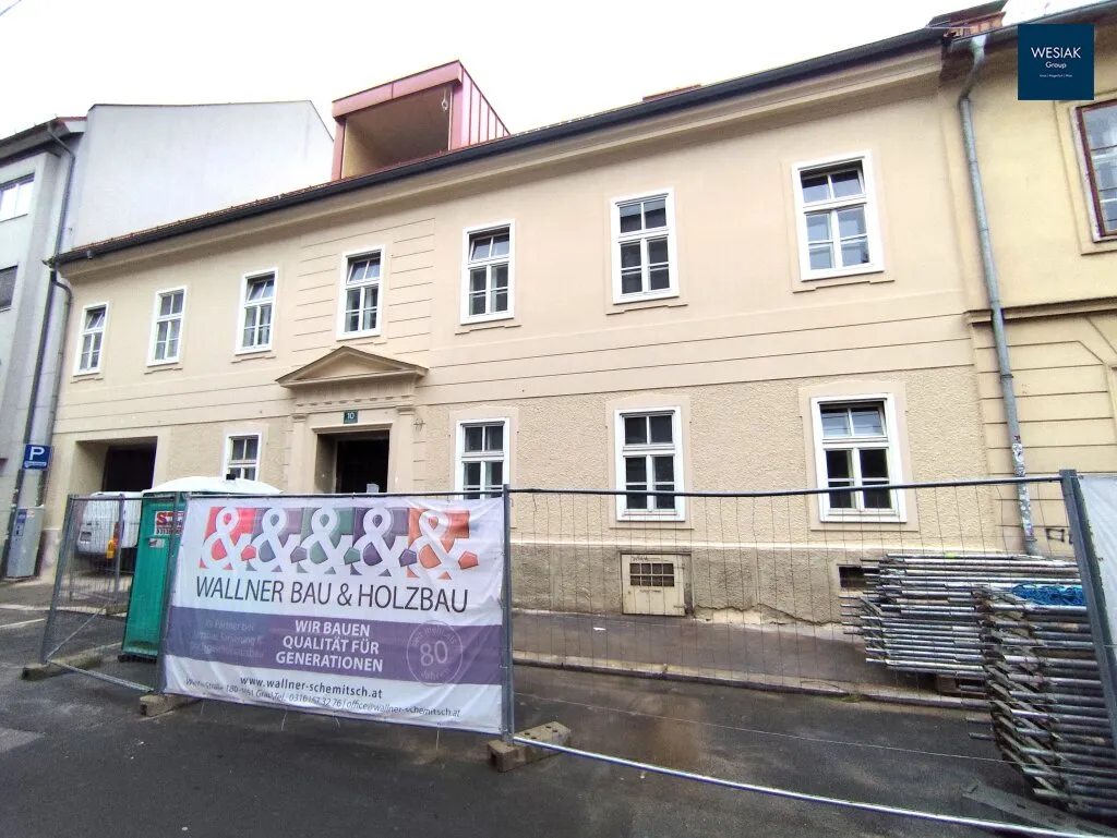 Brandhofgasse 10/2 - Neu sanierte Wohnung mit Terrasse: Moderne 4-Zimmer Wohnung in Graz zu vermieten - Ansicht 2