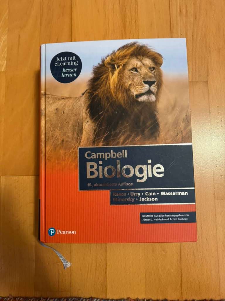 Campbell Biologie - 10. outlet aktualisierte Auflage