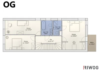 5-Zimmer-Haus kaufen in Wien – 160,27 m², € 949.000 – Bild 9 von 11