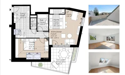 3-Zimmer-Wohnung kaufen in Baden – 76 m², € 478.964 – Bild 5 von 5