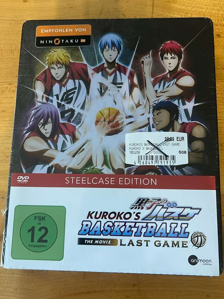 ANIME Kuroko s Basketball The Movie Last Game Limited DVD