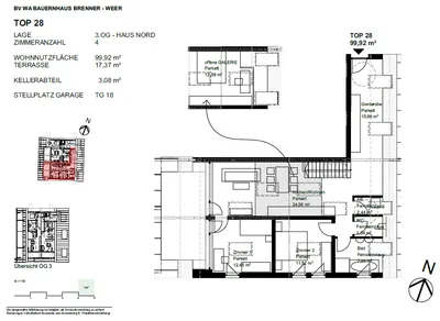 4-Zimmer-Wohnung kaufen in Schwaz – 100 m², € 699.000 – Bild 12 von 12