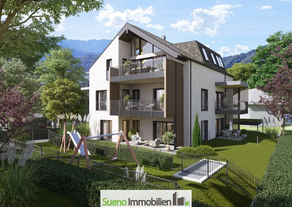NEUBAU 2-Zimmer-Gartenwohnung mit großer Terrasse, Eigengarten, Tiefgarage - Ansicht 3