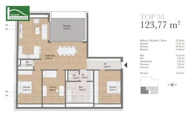 4-Zimmer-Wohnung kaufen in Graz – 123,77 m², € 904.849 – Bild 8 von 8