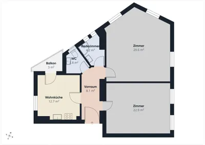 3-Zimmer-Wohnung kaufen in Wiener Neustadt – 80,33 m², € 159.000 – Bild 16 von 16