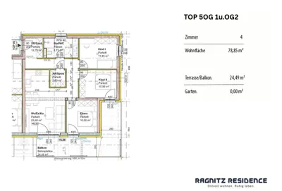 4-Zimmer-Wohnung kaufen in Leibnitz – 78 m², € 321.852 – Bild 5 von 5
