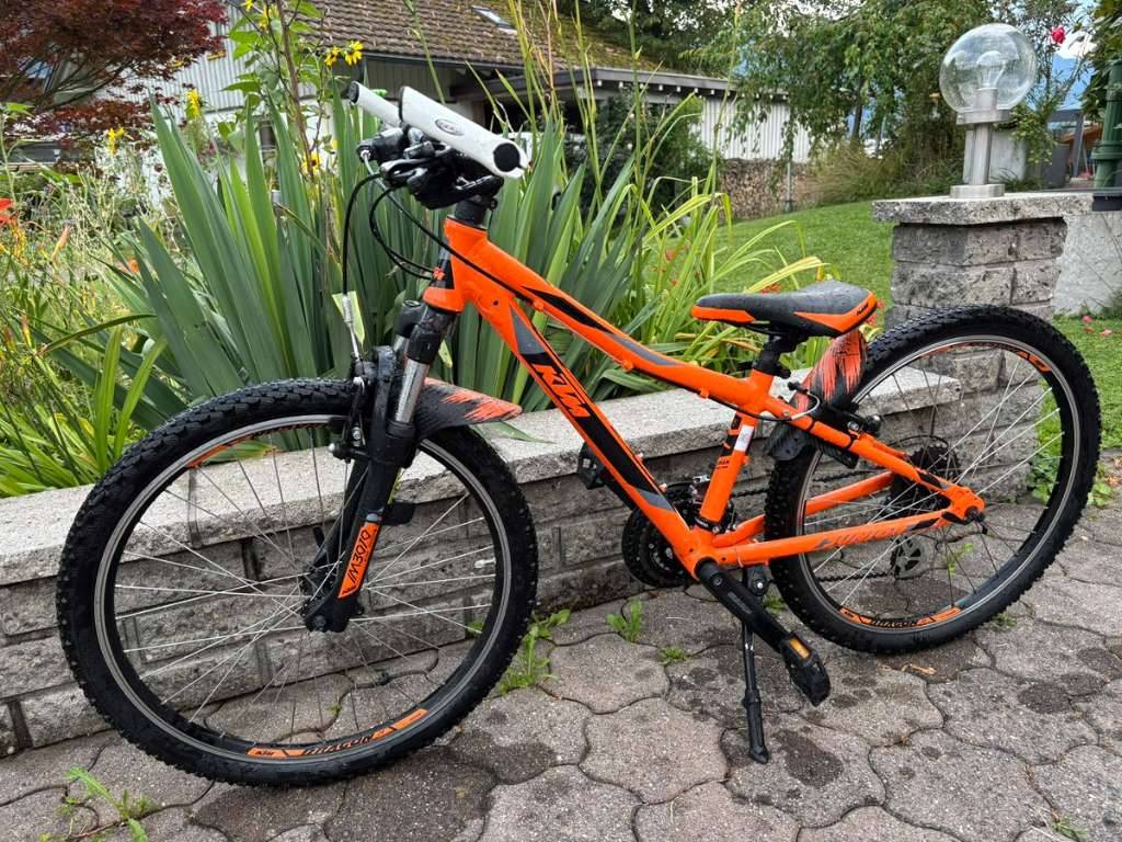 KTM Mountainbike Kinderfahrrad 24 Zoll,  150,- (6712 Thringen) - willhaben