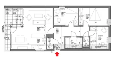 4-Zimmer-Wohnung mieten in Weiz – 89 m², € 936 – Bild 2 von 2